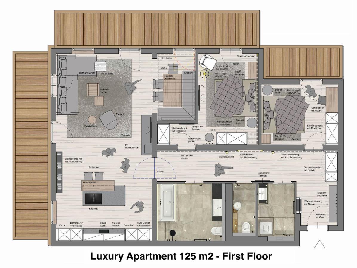Luxury Apartments "R6 Tegernsee" Бад Виезее Екстериор снимка